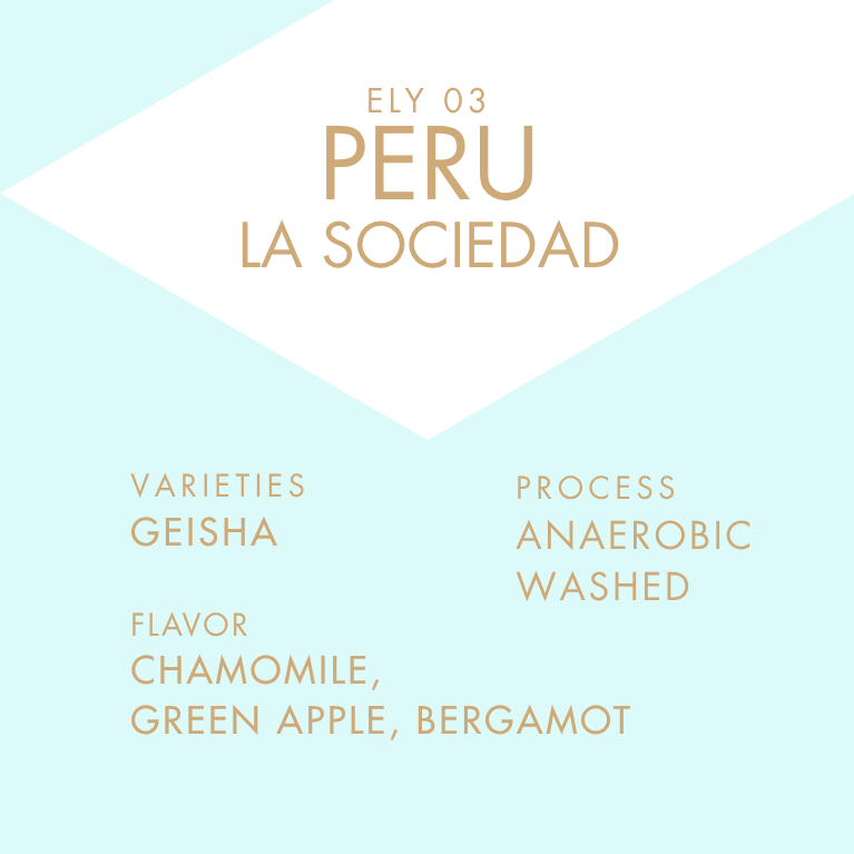 Peru La Sociedad Sun Ignacio Geisha Anaerobic Washed 50g
